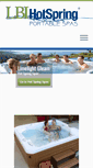Mobile Screenshot of lbihotspringspas.com